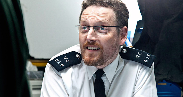 FILM SET... My role as an extra during the filming of prison drama Screwed in Scarborough during September 2010...