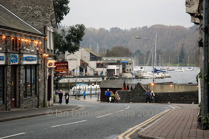 BOWNESS... On the shore of Windermere in the Lake District...