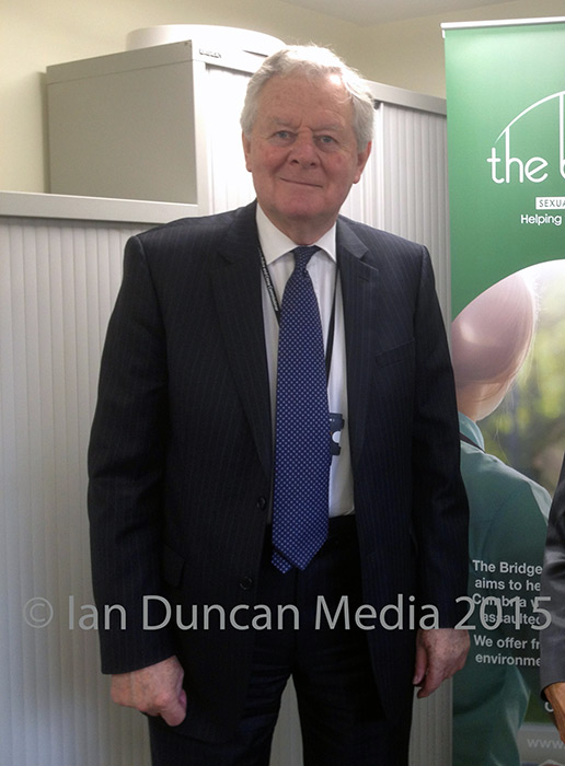 INVESTIGATION... Cumbria's police and crime commissioner Richard Rhodes...