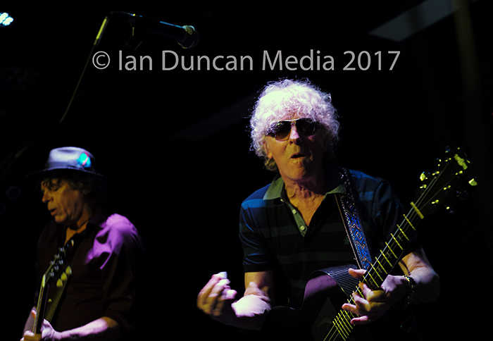 GOOD TIME... Ian Hunter and the Rant band, who played at Carlisle...