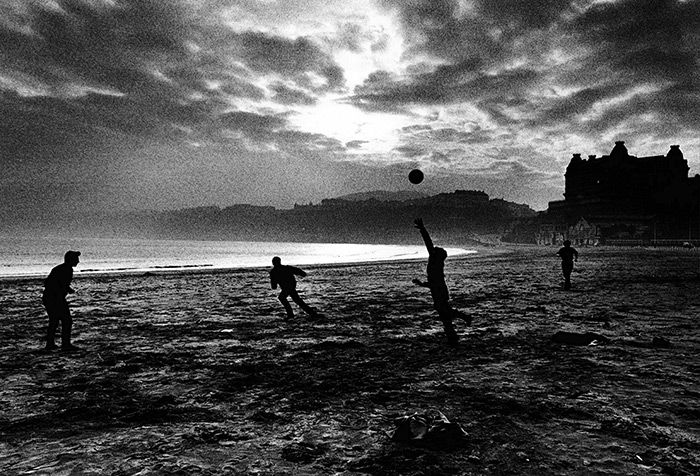 CAPTURED IN THE SHOT... Don McCullin’s ‘best shot’ which features Chris Manning on the left of the picture...