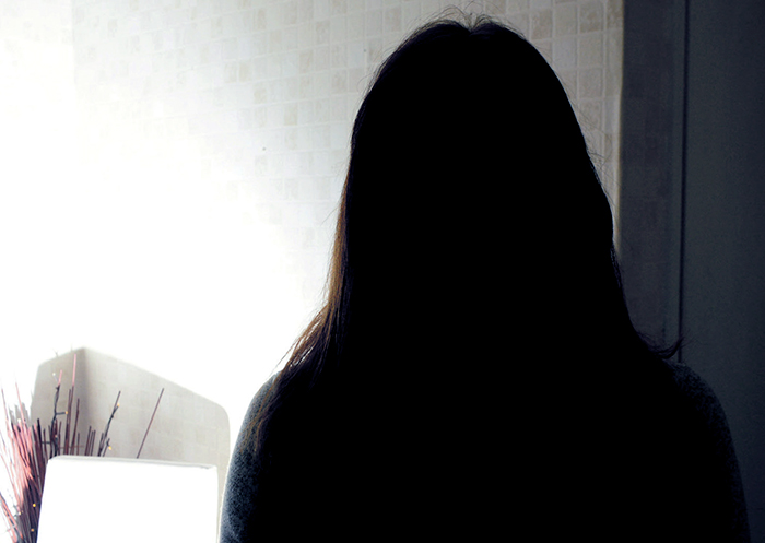 ABUSE VICTIM... The woman who has spoken out against what she feels is a court sentence that is too lenient handed to her sex offender ex-husband...