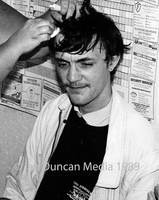 TRAINEE... George heron when he was a trainee in Sunderland...