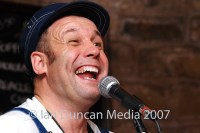 Martin Stephenson performing at the Falcon Festival in May 2007. Picture: Ian Duncan.