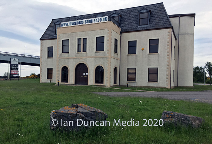 NEW AIR TRAFFIC COTROL CENTRE... New Century House in Stadium Road in Inverness which was the headquarters of Highland News and Media Group before it was sold to Highland and Islands Airports Ltd (Hial)...
