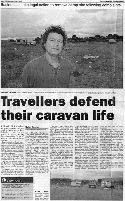 REPORT... The report as it appeared in the Scunthorpe Telegraph...