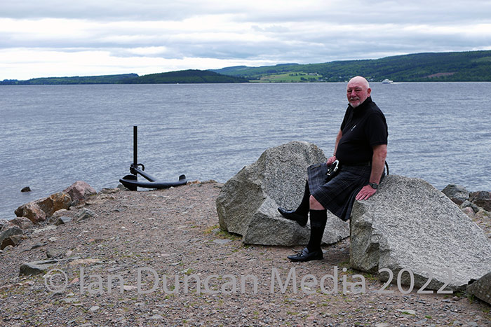 AKA MR LOCH NESS... Willie Cameron has defended the popular landmark after it was criticised by a US travel writer this week...