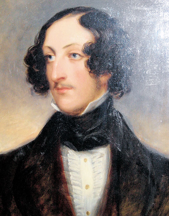 PORTRAIT... Lord Charles Beauclerk (1813 -1861), by York artist William Etty. Copyright: Beauclerk family.