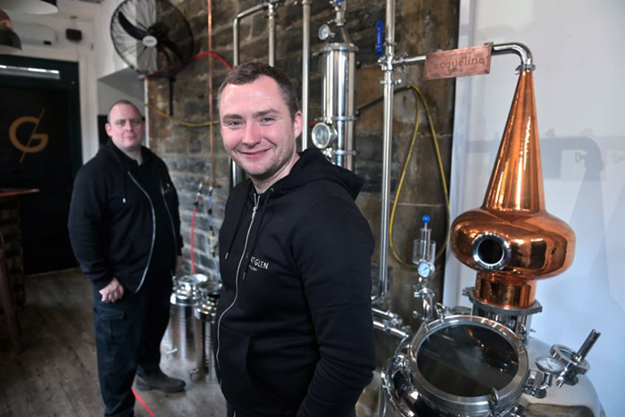 IN THE RUNNING... Adam Dwyer and Daniel Campbell, co-founders of the Great Glen Distillery in Drumnadrochit, are thrilled to be nominated in this year’s Scotland Food & Drink Excellence Awards...
