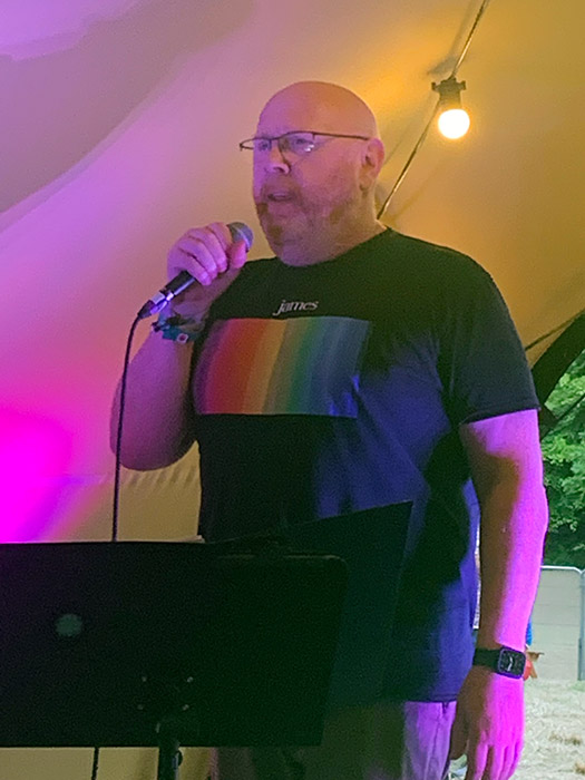 COMEDIAN... ‘Shogun’ Joe Sweeney...