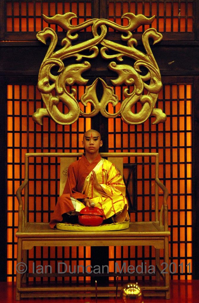 KUNG FU SHOW… Chunyi: The Legend of Kung Fu at the Red Theatre in Beijing in China…