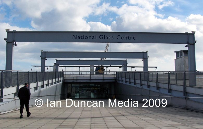 ENTRANCE... The National Glass Centre in Sunderland...