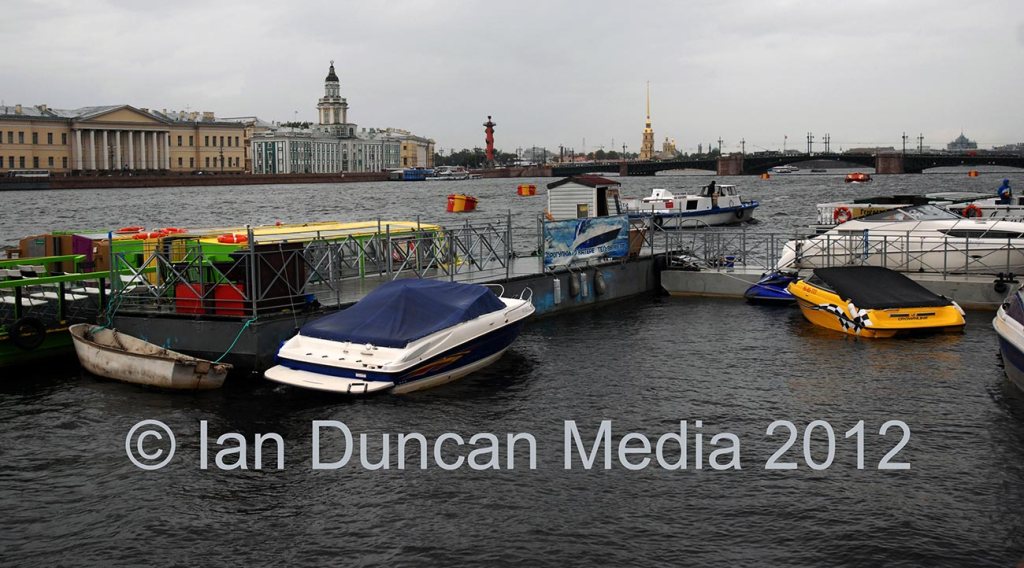 BOAT CRUISE... Along St Petersburg's canals, rivers and waterways in Russia...
