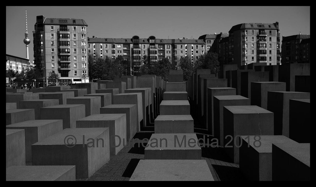 NEVER FORGET... The Memorial to the Murdered Jews of Europe in Berlin, Germany...
