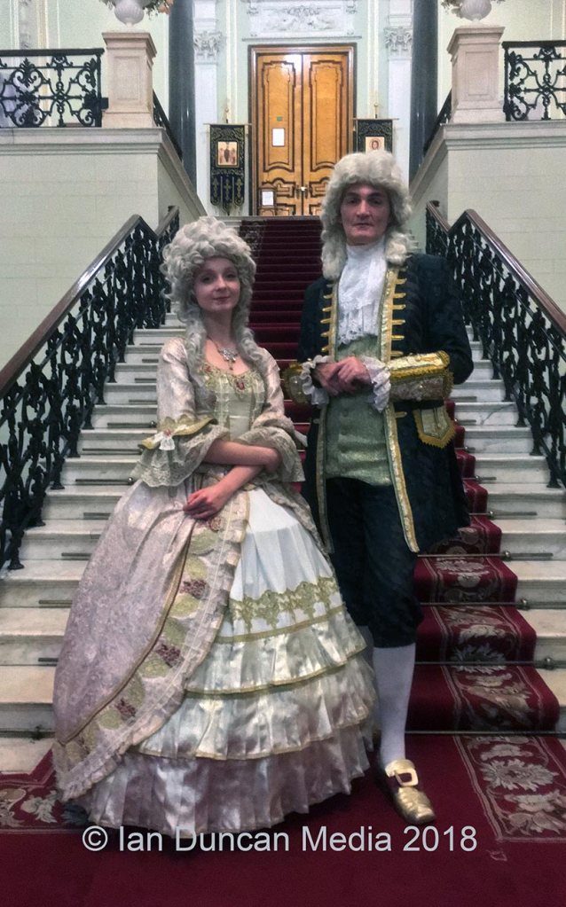 CHARACTERS... The Russian folk show at Nikolaevski Palace in St Petersburg...