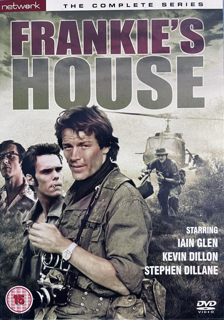 COVER... The DVD of the mini series of Frankie's House starring Iain Glen and Kevin Dillon which was based on Tim Page's autobiography Page After Page...