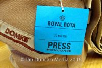 My Domke F2 camera bag with the Royal Rota pass in 2016.