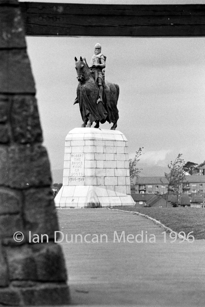 ORIGINAL SHOT... The black and white photo I took during a Scottish holiday in June 1996...