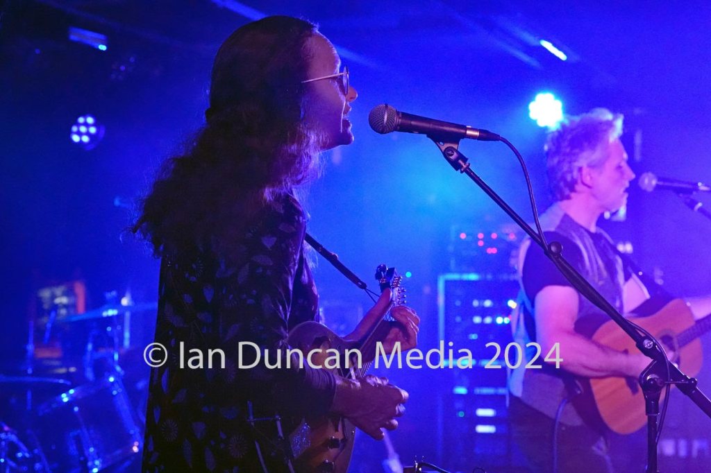 SUPPORT... duo Briar & Bramble, featuring Mike Turnbull and Kate Hewson, with their own take on contemporary folk with a dark Cumbrian twist... Photo: Ian Duncan. 