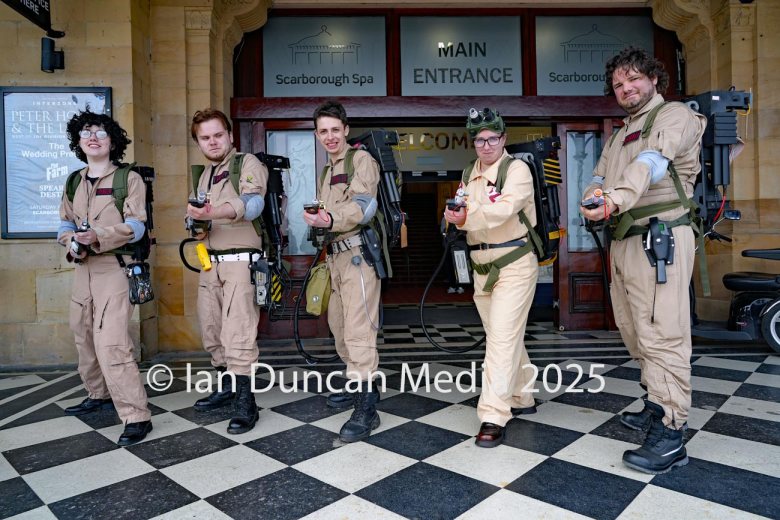 SCI-FI SCARBOROUGH… At Scarborough Spa in Scarborough in North Yorkshire… Ghostbusters…