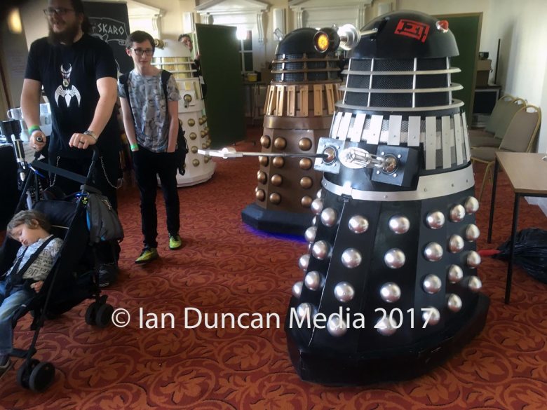 SCI-FI SCARBOROUGH… At Scarborough Spa in Scarborough in North Yorkshire… Daleks…