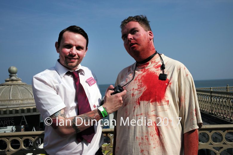 SCI-FI SCARBOROUGH… At Scarborough Spa in Scarborough in North Yorkshire… Shaun of the Dead…