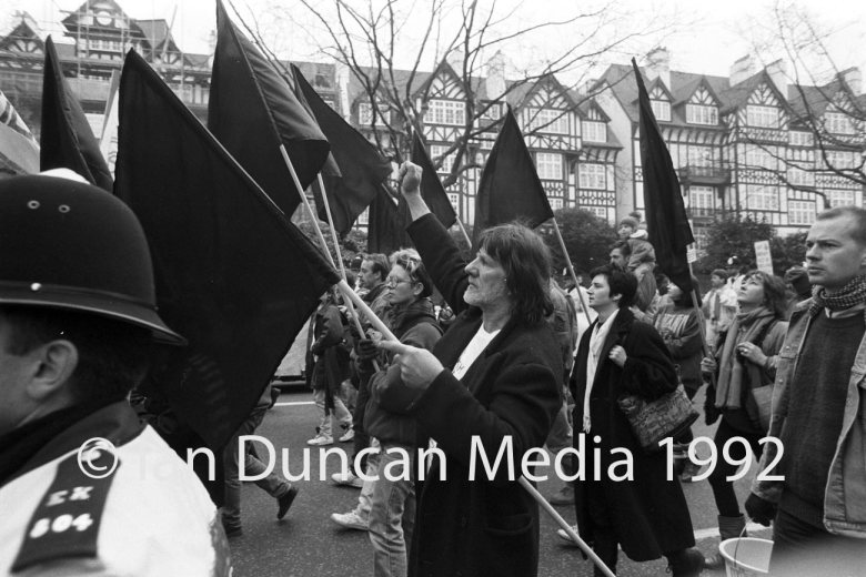 PROTEST... March to commemorate the 20th anniversary of Bloody Sunday in London...