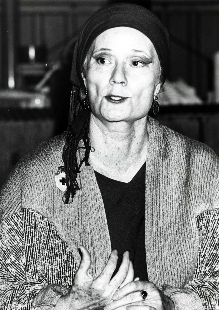 CREATIVE: Thelma Holt was the producer for Hamlet at Brady’s Warehouse, Barrow, in 1992.