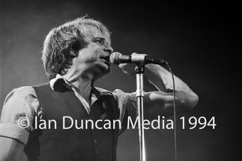 HEADLINER... David Lee Roth at Newcastle City Hall in 1994...