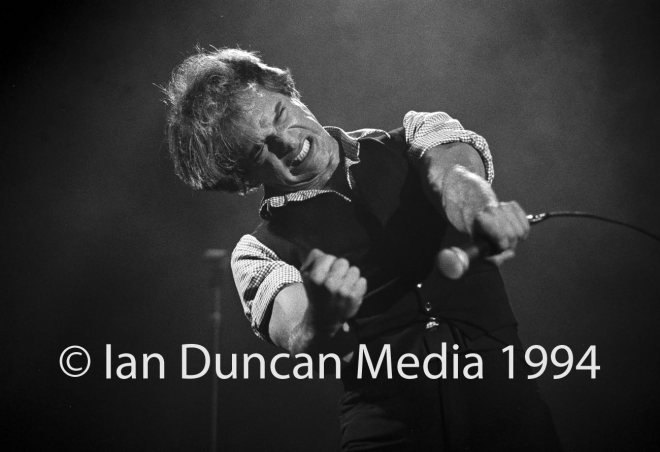 HEADLINER... David Lee Roth at Newcastle City Hall in 1994...