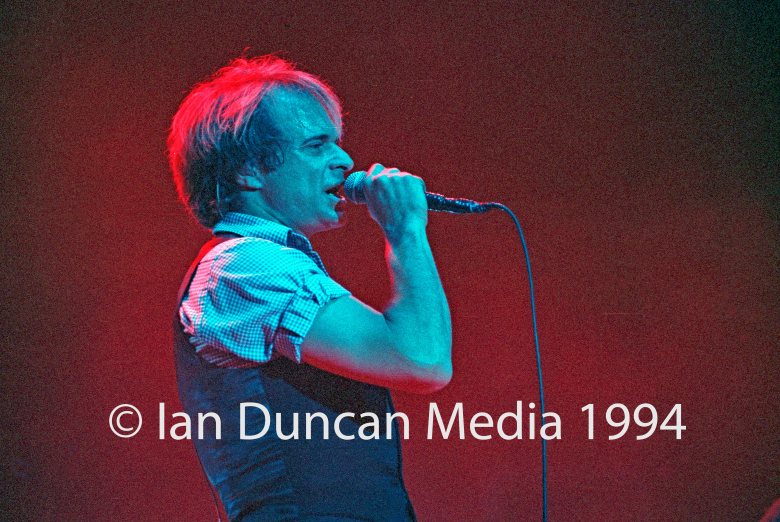 HEADLINER... David Lee Roth at Newcastle City Hall in 1994...