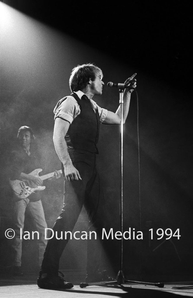 HEADLINER... David Lee Roth at Newcastle City Hall in 1994...