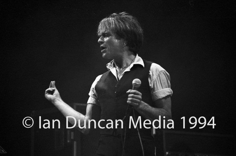 HEADLINER... David Lee Roth at Newcastle City Hall in 1994...