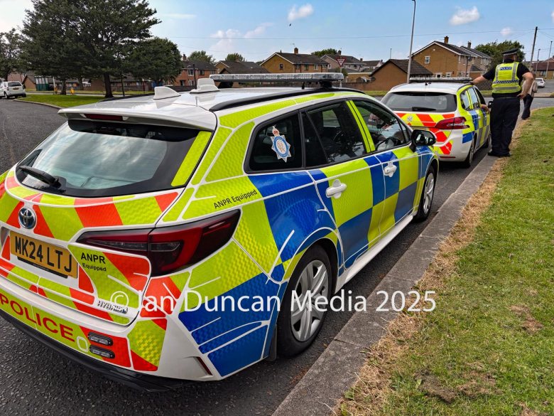 OPERATION COLOSSUS... Cumbria police target antisocial driving and other offences in Orton Road, Carlisle, as part of a 15-week campaign...