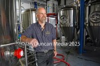 REVIVAL… Jennings Castle Brewery in Cockermouth… The brand was revived earlier this year and employs around 15 people… Head brewer Buster Grant...