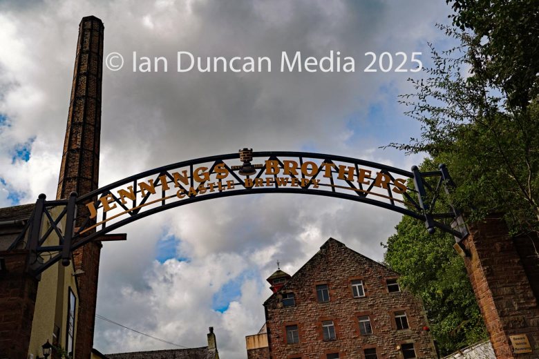 REVIVAL… Jennings Castle Brewery in Cockermouth… The brand was revived earlier this year and employs around 15 people… Picture: Ian Duncan