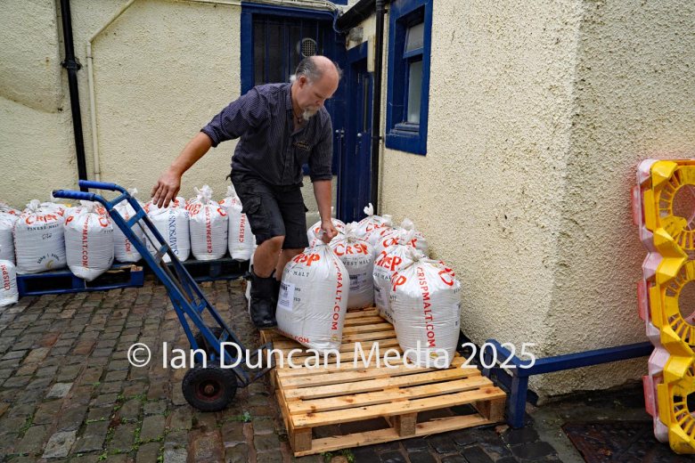 REVIVAL… Jennings Castle Brewery in Cockermouth… The brand was revived earlier this year and employs around 15 people… Head brewer Buster Grant...