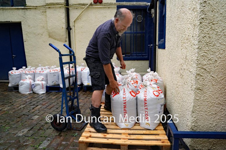 REVIVAL… Jennings Castle Brewery in Cockermouth… The brand was revived earlier this year and employs around 15 people… Head brewer Buster Grant...