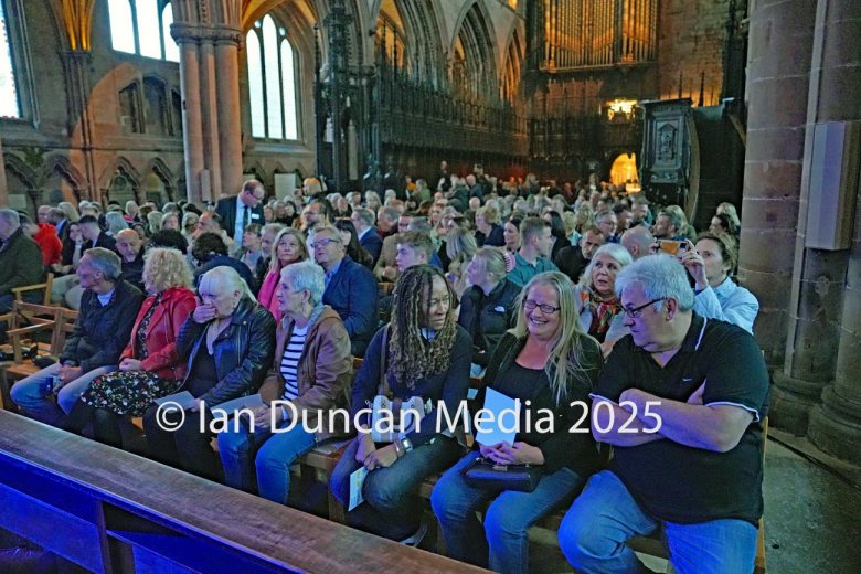 Audience during A Night For Ukraine. Photo: Ian Duncan.