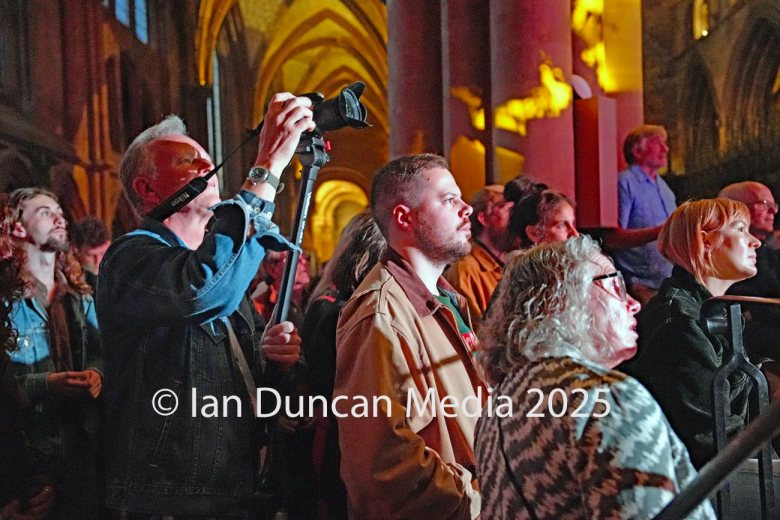 Audience during A Night For Ukraine. Photo: Ian Duncan.