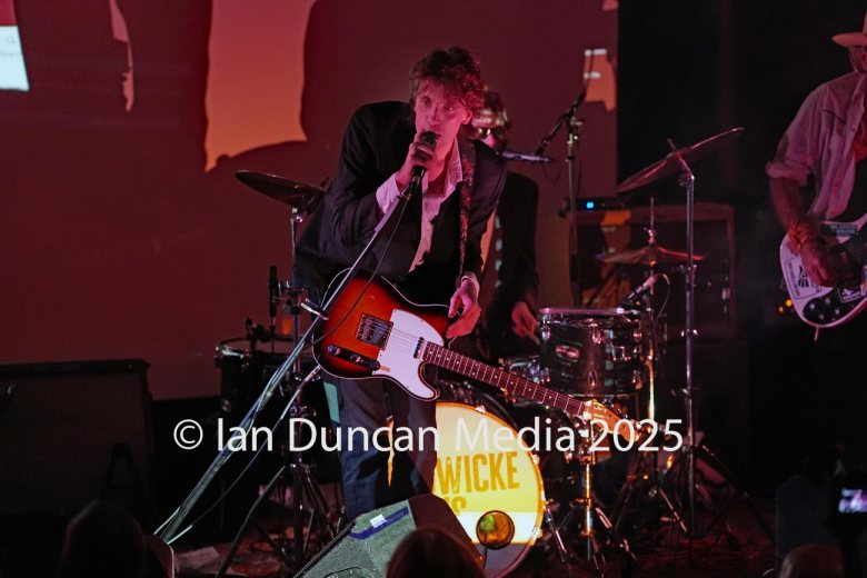 Jonny Foster and Hardwicke Circus during A Night For Ukraine. Photo: Ian Duncan.