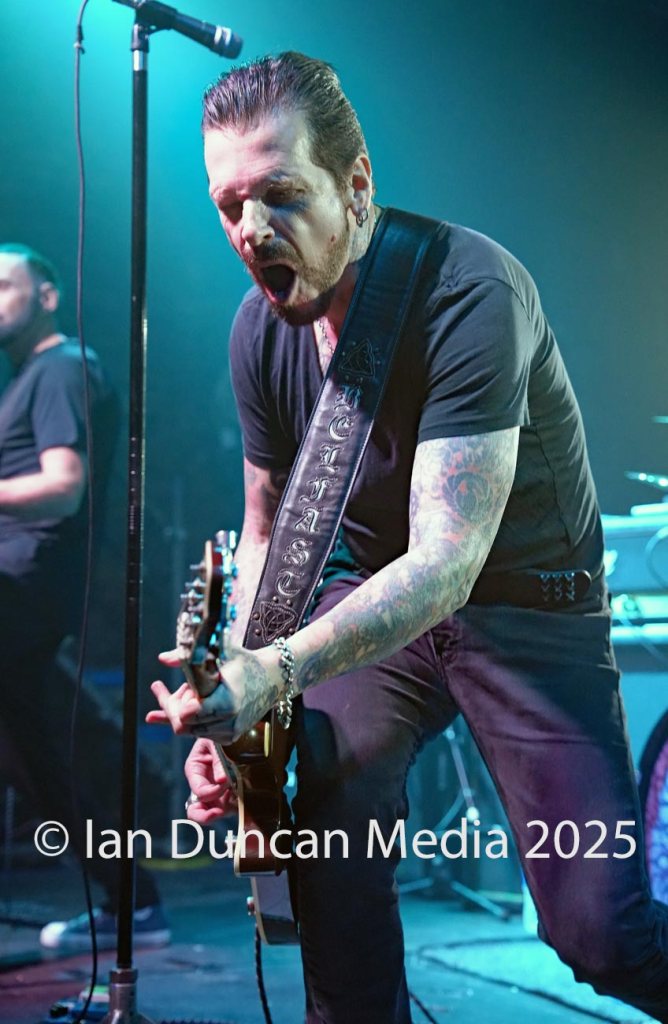 Ricky Warwick and the Fighting Hearts at The Brickyard in Carlisle. Picture: Ian Duncan.