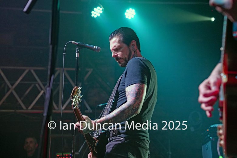 Ricky Warwick and the Fighting Hearts at The Brickyard in Carlisle. Picture: Ian Duncan.