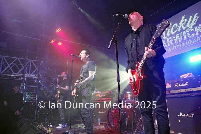 Ricky Warwick and the Fighting Hearts at The Brickyard in Carlisle. Picture: Ian Duncan.