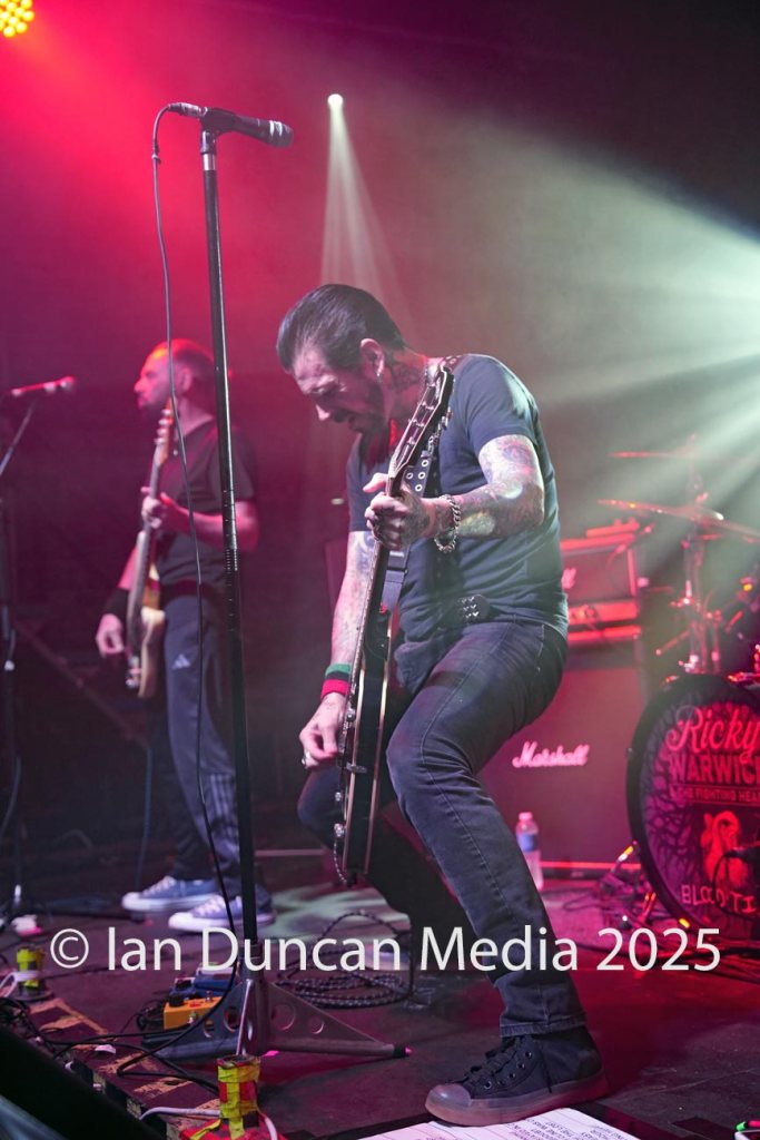 Ricky Warwick and the Fighting Hearts at The Brickyard in Carlisle. Picture: Ian Duncan.