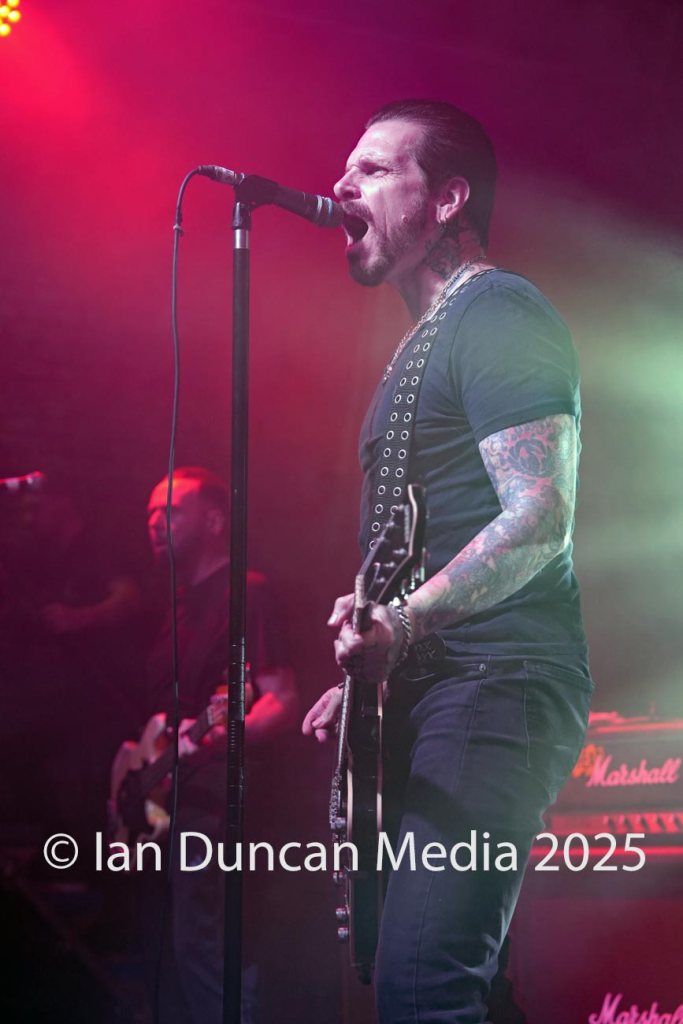 Ricky Warwick and the Fighting Hearts at The Brickyard in Carlisle. Picture: Ian Duncan.