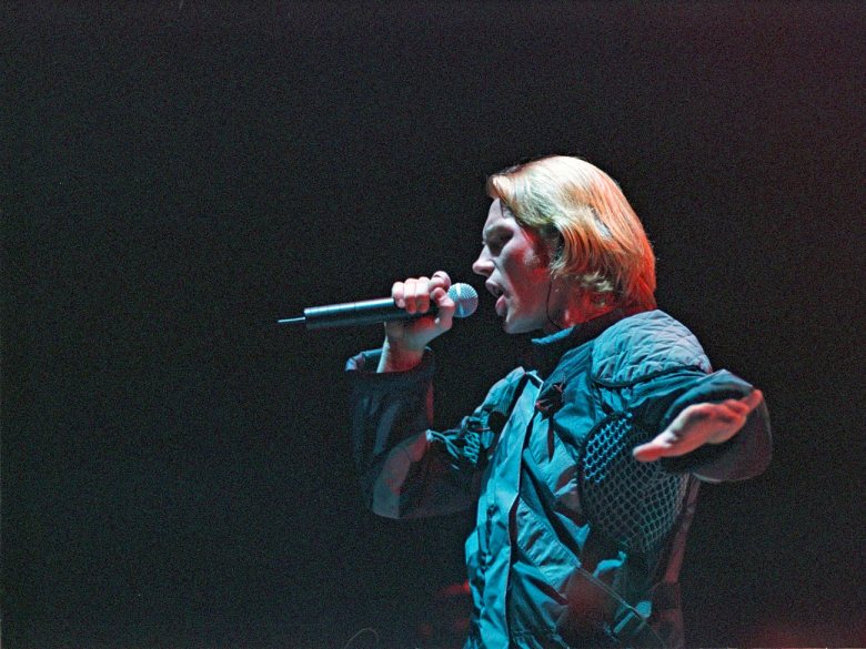 Boyzone at the Newcastle Arena in June 1997. Picture: Ian Duncan.