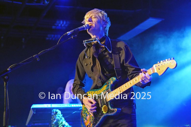 Kula Shaker perform at the Old Fire Station in Carlisle on December 1, 2025. Image: Ian Duncan.