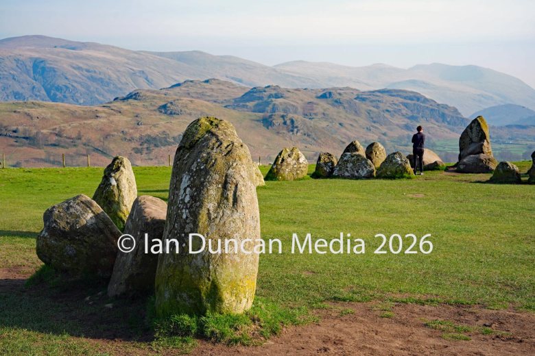 Castlerigg Stone Circle near Keswick. Photo: Ian Duncan.