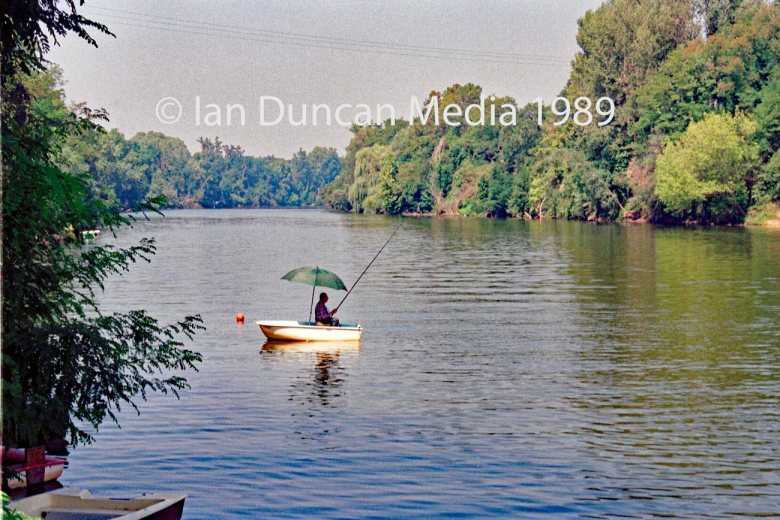 ANGLER... Agen in France. Picture: Ian Duncan.